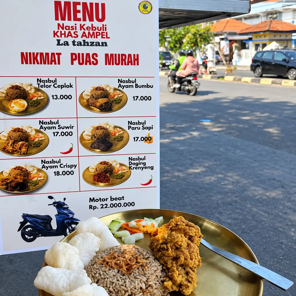 Menu Nasi Kebuli Khas Ampel La Tahzan Menu Nasi Kebuli Khas Ampel La Tahzan